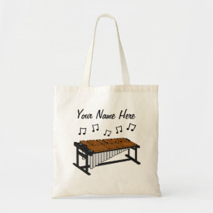 Bolsa Tote Marimba Personalizado Tote Bag Percussionista Músi
