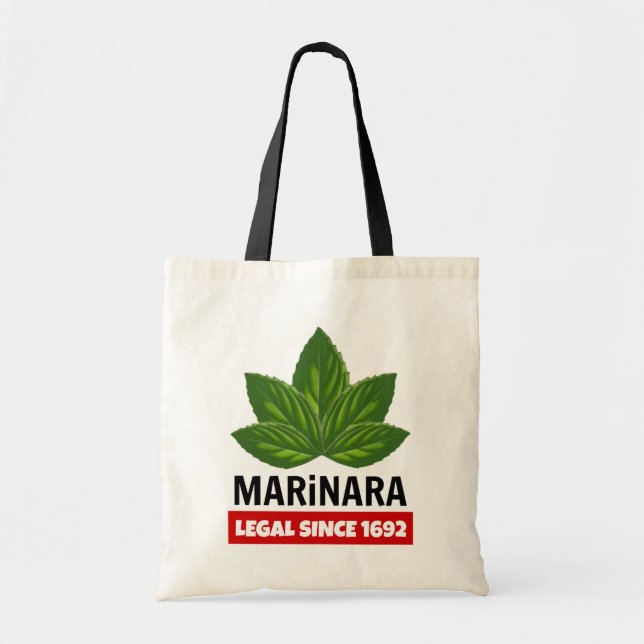 Bolsa Tote Marinara Legal Desde 1692 Basil Deixa (Frente)