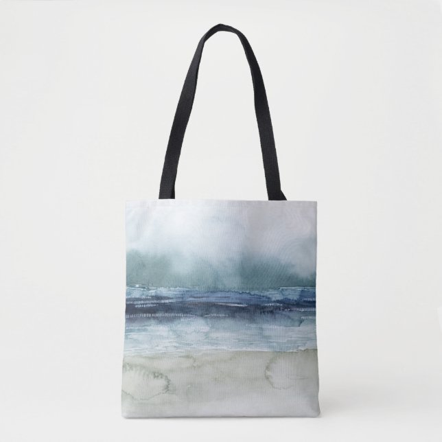 Bolsa Tote Mariner's Mist - Linha de costa (Frente)