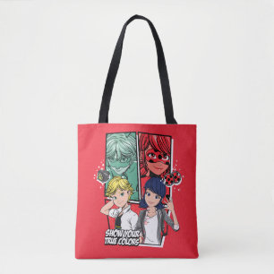 Bolsa Tote Marinette e Adrien Verdadeiras Cores