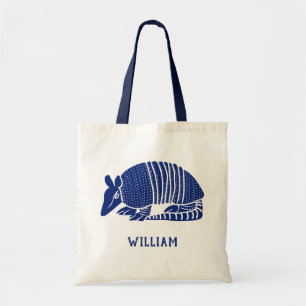 Bolsa Tote Marinho Armadillo Personalizado Azul