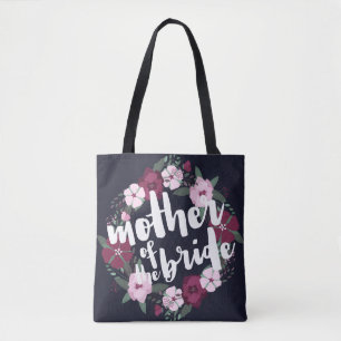 Bolsa Tote Marinho azul-cor-de-rosa, cor-de-rosa, mãe azul da