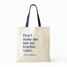 Marinho azul Não me faça usar a voz do professor