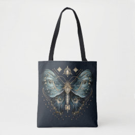 Bolsa Tote Mariposa Celestial Estética Sombria - Arte de Brux