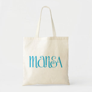 Bolsa Tote Marisa Turquoise Blue
