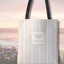 Bolsa Tote Mariscos Costeiros Calmos – Listras Pas