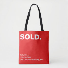 Bolsa Tote Marketing Moderno Imobilizado SOLD Personalizado
