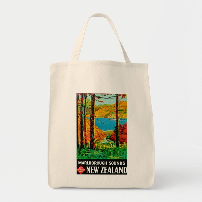 Bolsa Tote Marlborough Sons Nova Zelândia (Frente)