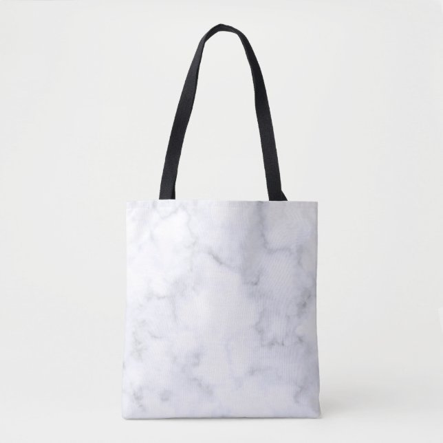 Bolsa Tote Mármore branco (Frente)