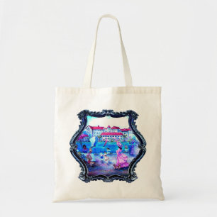 Bolsa Tote Mármore da caminhada das flores