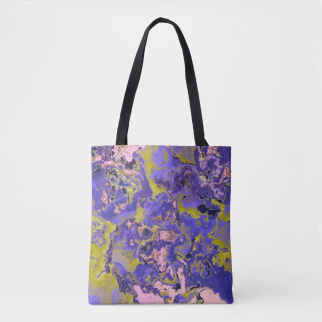 Bolsa Tote Mármore Radioativo (Frente)
