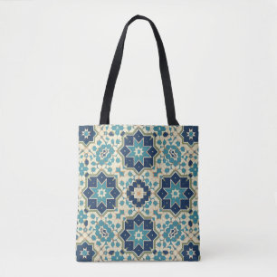 Bolsa Tote Marrakech Mosaic - Azulejo marroquino