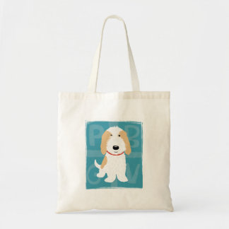 Bolsa Tote Marrom e Branco PBGV