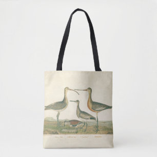 Bolsa Tote Marsh Bird Curlew Snipe Birding