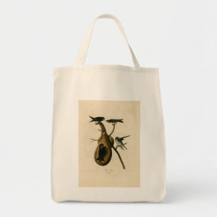 Bolsa Tote Martin Roxo das Aves da América de Audubon