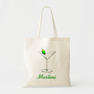 Bolsa Tote Martini com coquetéis de coquetel de oliva NYC Bol
