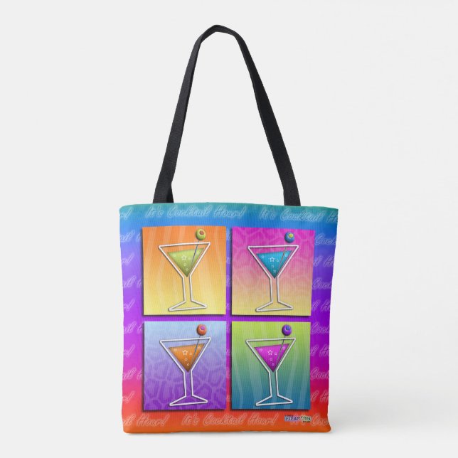 BOLSA TOTE MARTINIS DE POP ART (Verso)