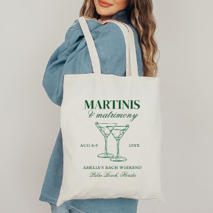 Bolsa Tote Martinis & Matrimony Bachelorette Weekend