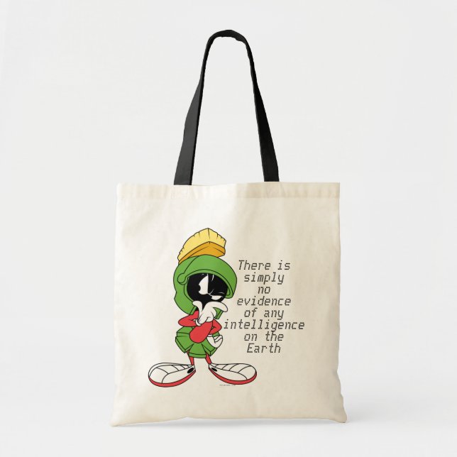 BOLSA TOTE MARVIN, O PENSAMENTO MARTIAN™ (Frente)