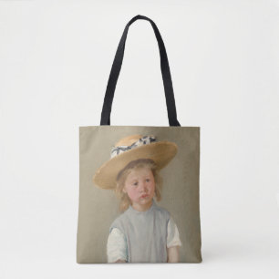 Bolsa Tote Mary Cassatt - Criança com um Chapéu de Palha