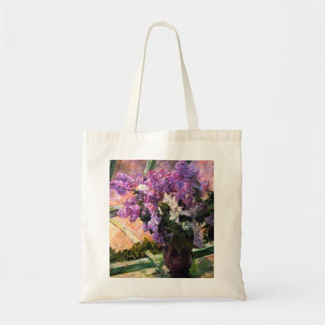 Bolsa Tote Mary Cassatt Lilacs Tote Bag (Frente)