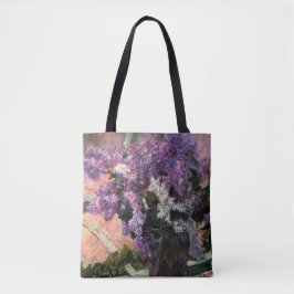 Bolsa Tote Mary Cassatt - Lilases em uma janela