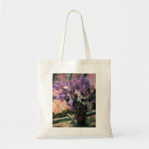 Bolsa Tote Mary Cassatt - Lilases numa Janela
