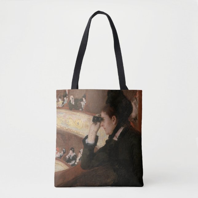 Bolsa Tote Mary Cassatt - No camarote (Frente)