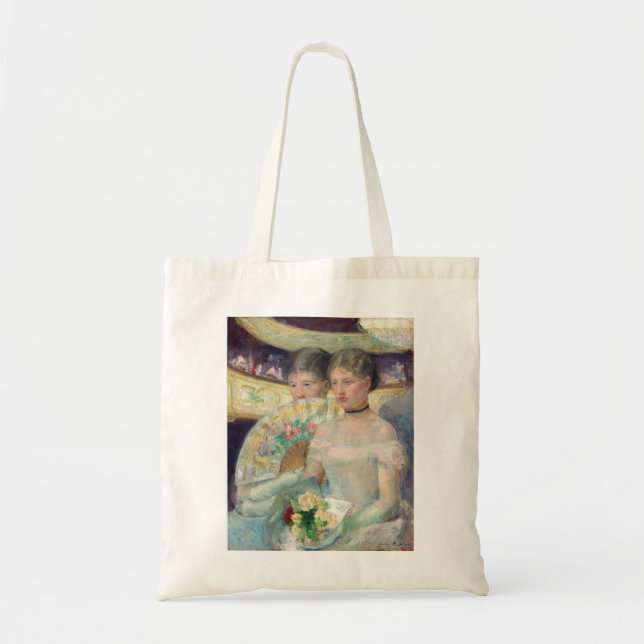 Bolsa Tote Mary Cassatt - O camarote (Frente)