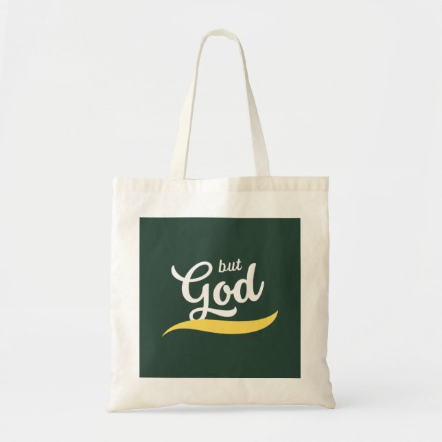 Bolsa Tote Mas Deus, Christian Faith Comprando (Frente)