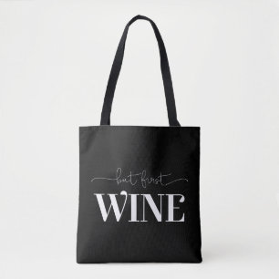 Bolsa Tote Mas Primeira Cor De Fundo Personalizada Do Vinho B