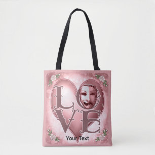 Bolsa Tote Máscara de Ator LOVE 