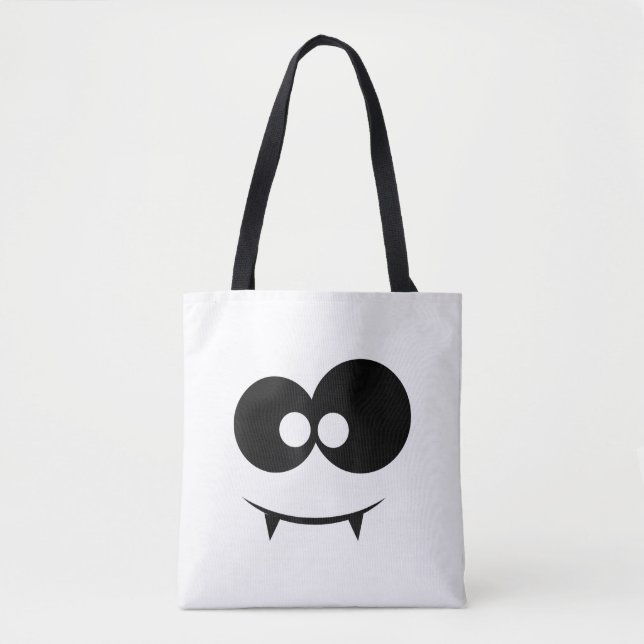 Bolsa Tote Máscara de Fantasma de Halloween (Frente)