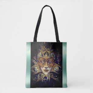 Bolsa Tote Máscara de mascarada vitoriana elegante gótica