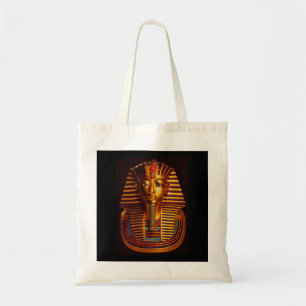 Bolsa Tote Máscara Dourada do Rei Egípcio Tutankhamun