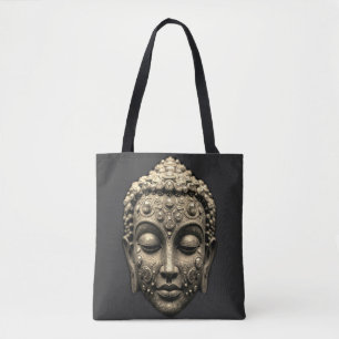 Bolsa Tote Máscara Inspirada no Budismo