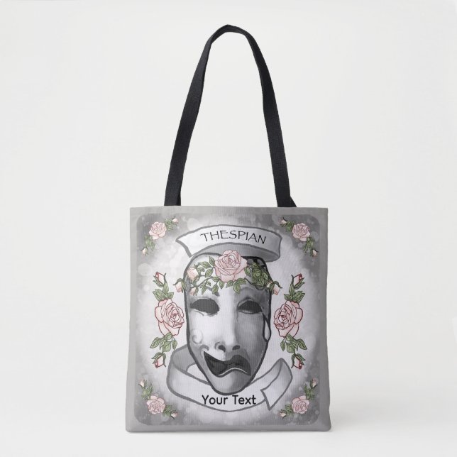 Bolsa Tote Máscaras de Ator Thespian (Frente)