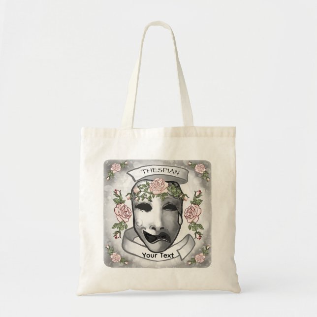 Bolsa Tote Máscaras de Ator Thespiano (Frente)