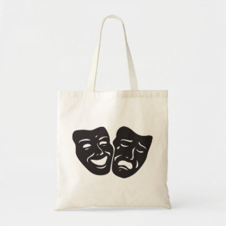 Bolsa Tote Máscaras do teatro do drama da tragédia da comédia
