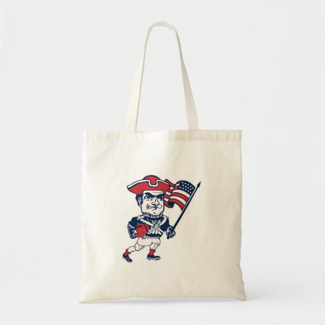 Bolsa Tote Mascote de Futebol da Nova Inglaterra (Frente)