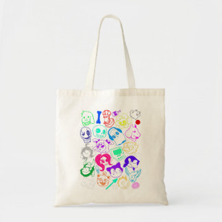 Bolsa Tote Mashup de Doodle Subtalhado