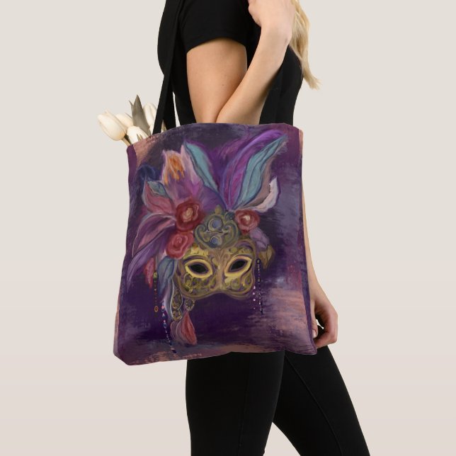 BOLSA TOTE MASQUERADE VENICE  ARTE      (Close Up)