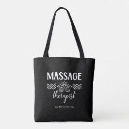 Bolsa Tote Massagem Terapista Salão Clínico Mãos de Lotus