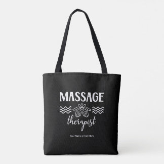 Bolsa Tote Massagem Terapista Salão Clínico Mãos de Lotus