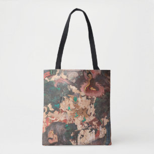 Bolsa Tote Masterpeça de arte tradicional tailandesa de pintu