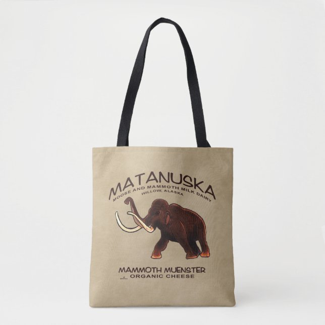 Bolsa Tote Matanuska Mammoth Muenster Cheese (Frente)