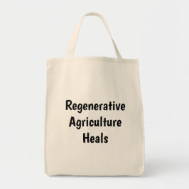 Bolsa Tote Material Natural "Reprodução de Curas Agrícolas"