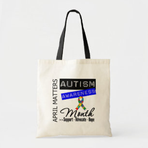 Bolsa Tote Matérias de abril - mês da consciência do autis