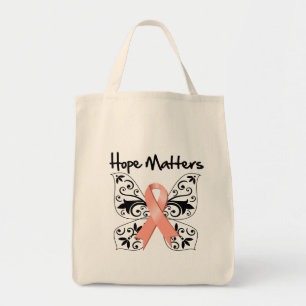 Bolsa Tote Matérias uterinas da esperança do cancer