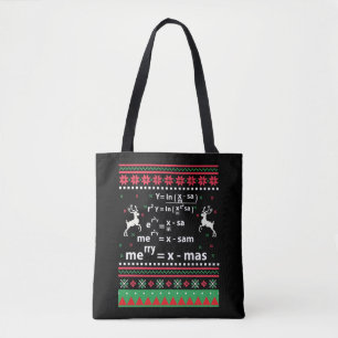 BOLSA TOTE MATH CHRISTMAS